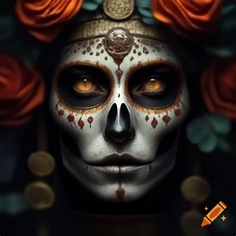 Statue of santa muerte on Craiyon