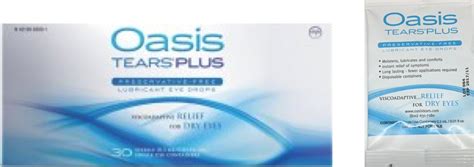 Buy 35 Vials Oasis Tears Plus Preservative-Free Lubricant Eye Drops (1 ...
