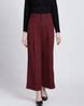 Buy Maroon Trousers & Pants for Women by Magre Online | Ajio.com