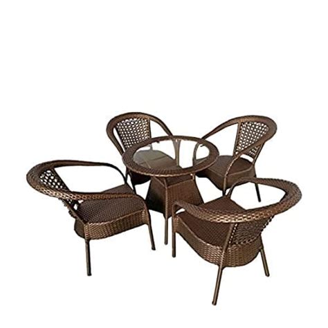 ABS MODERN CRAFTS AND LANDSCAPING Patio Seating Chair and Table Set ...