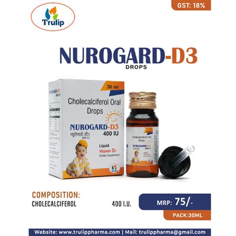 NUROGARD-D3 400 I.U ORAL DROPS Trulip Pharma