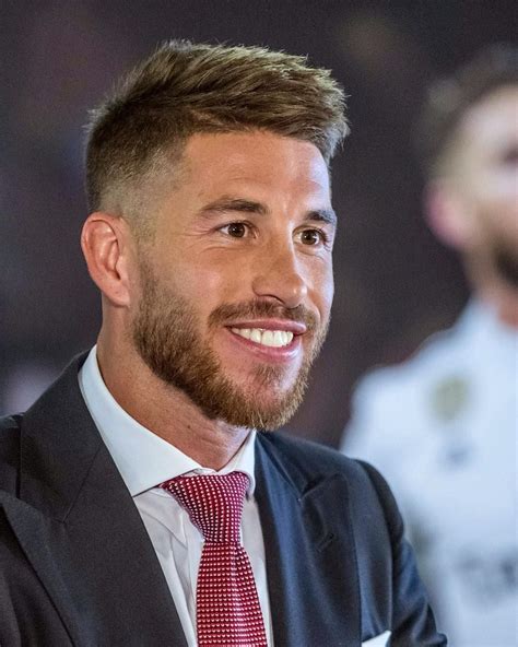 soccer player hairstyles for men | Sergio ramos hairstyle, Ramos ...