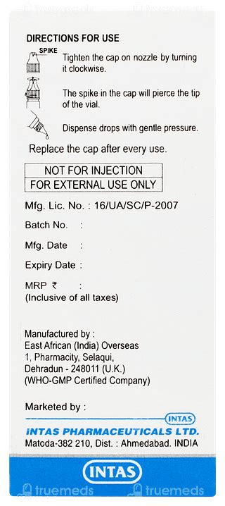 Gflotas 0.30% Eye Drops 5 ML | Order Gflotas 0.30 % Eye Drops 5 ML ...