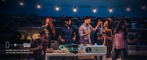 AUN Q10 Max 1080p Native Resolution Projector for Home 4K True, 12000 ...