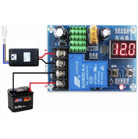 XH-M604 6V-60V Battery Charging Control Board Intelligent Charger Modu ...