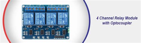 Robocraze 4-Channel 5V Relay Module with Optocoupler | 5V Relay Module ...