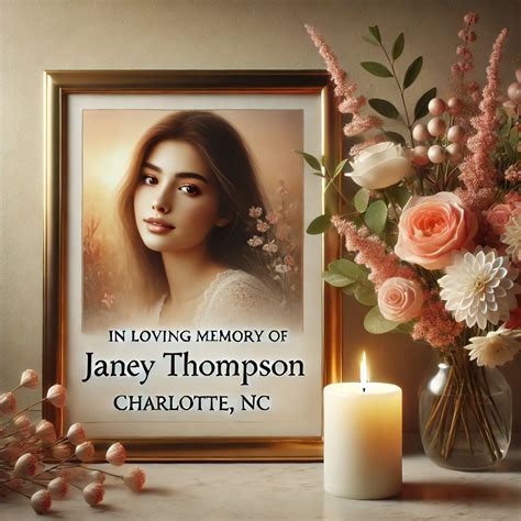 Janey Thompson Obituary Charlotte NC: A Tribute to a Cherished Life