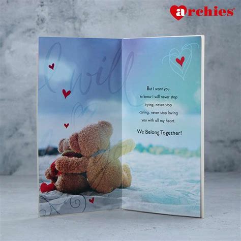 Archies You Are The Only One I Will Always Love Romantic Greeting Card