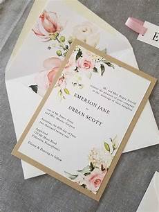 Etsy Deco Wedding Invitations by Blush Wedding Invitation Suite Watercolor Wedding Etsy Deco Wedding Invitations