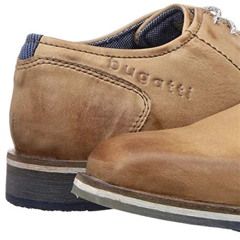 Buy Bugatti Men Cognac Lace Ups Leather Formal Shoes-11 UK (45 EU) (12 ...