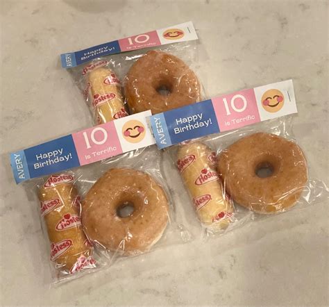 10th Birthday Party Treats