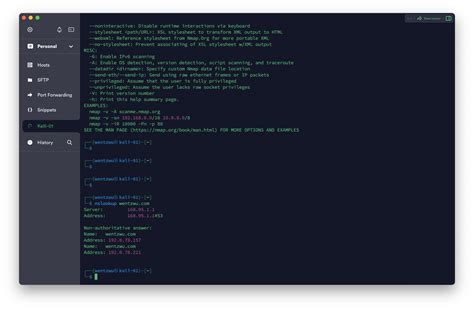 Nmap Network Map 的图像结果