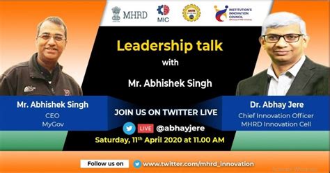 Leadership Talk by Mr.Abhishek Singh - ACSCE
