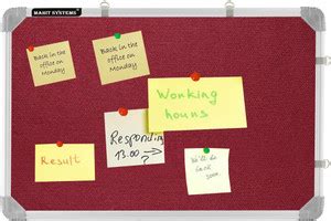 Mahit Systems 2x2 Ft. Pin Up/Display High Resilience Foam Fabric with ...