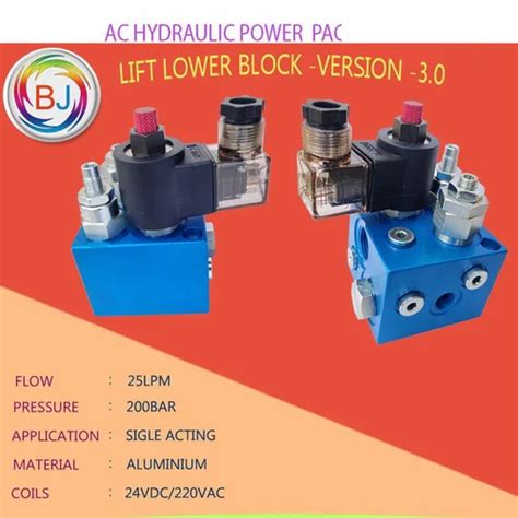 Hydraulic Manifold Systems - Hydraulic Lift Valve-LLB-100-4-S ...