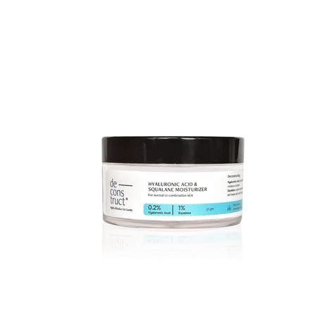 Deconstruct Hyaluronic Acid & Squalane Moisturizer - 0.2% Hyaluronic ...