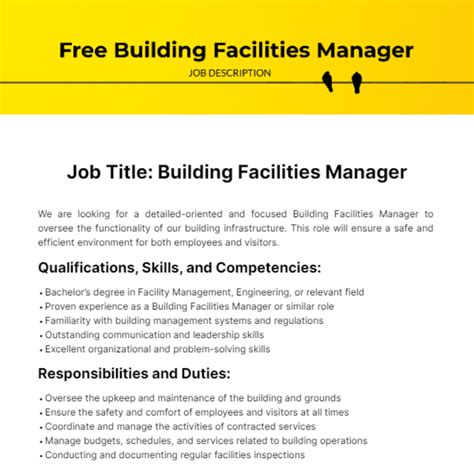 Facility Management Jobs