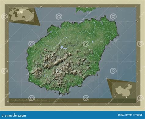 Hainan, China. Wiki. Capital Stock Image - Image of atlas, province: 257311911