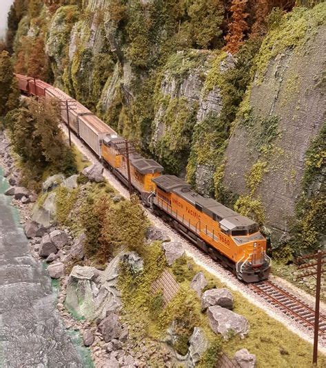 Image result for Model Railway Inset Track