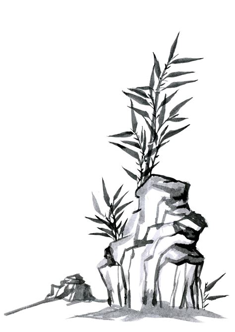 Simple Ink Drawings Of Trees