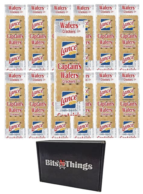 Lance Captain’s Wafers Crackers – Dos galletas por bolsa, paquete de 50