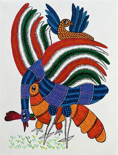 Flaunting His Feathers – Baro Art