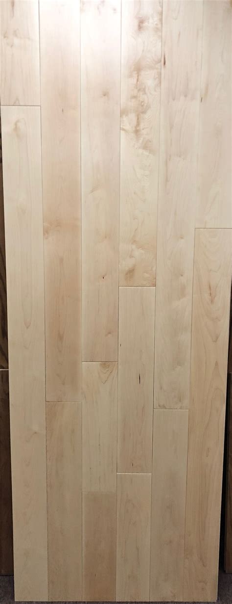 5" x 3/4" Natural Maple Select & Better Hardwood Flooring – sales ...
