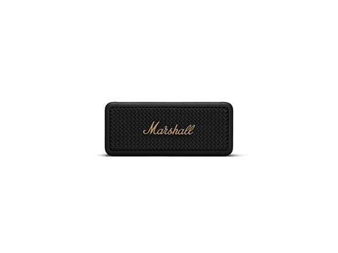 Marshall Emberton Bluetooth Portable Speaker Black And Brass ...