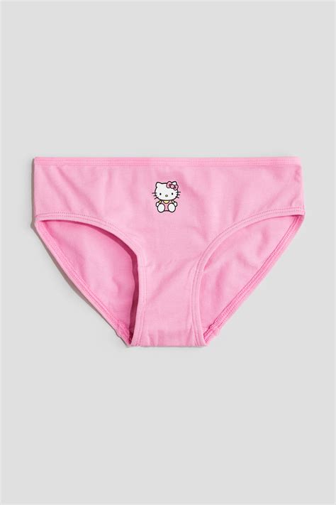 7-pack Panties brief de algodón - Rosa/Hello Kitty - Kids | H&M MX