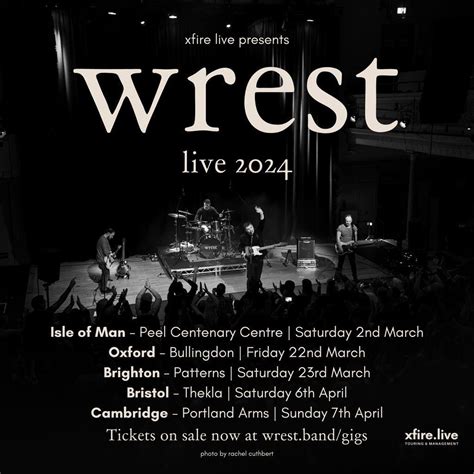 Wrest + Support - Cambridge - Portland Arms, Portland Arms, Cambridge ...