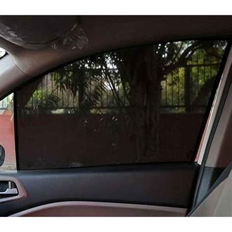 Car Window Fixed Sun Shades Custom Fit 4 Pcs. 5 Seater – Car Shala