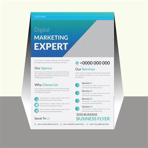Printable Business Flyer Templates 的图像结果