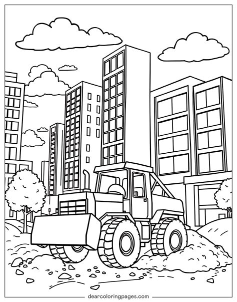 Coloring Pages Construction Site [2025]