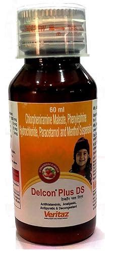 Delcon Plus Ds - Bottle of 60ml Syrup : Amazon.in: Health & Personal Care