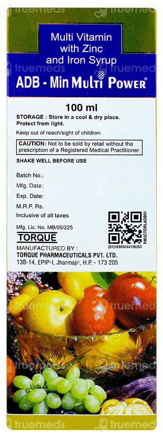 Multipower Syrup 100 Ml - Uses, Side Effects, Dosage, Price | Truemeds