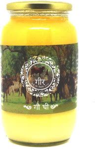BANSI GIR GAUSHALA Pure, Desi, Natural Ghee Glass Bottle Price in India ...