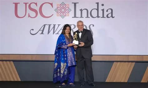 Biocon Chief Kiran Mazumdar-Shaw wins USC Business Management Award