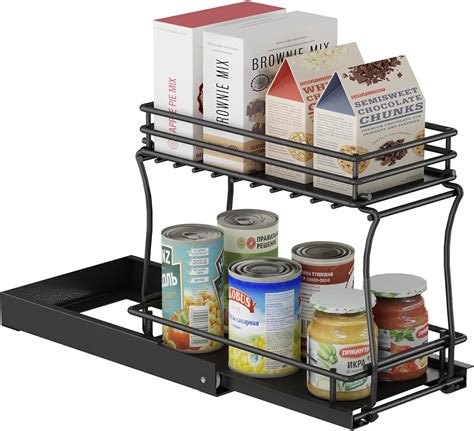 Buy Apsan Pull Out Cabinet Drawer Organizer, Under Sink Organizers and ...