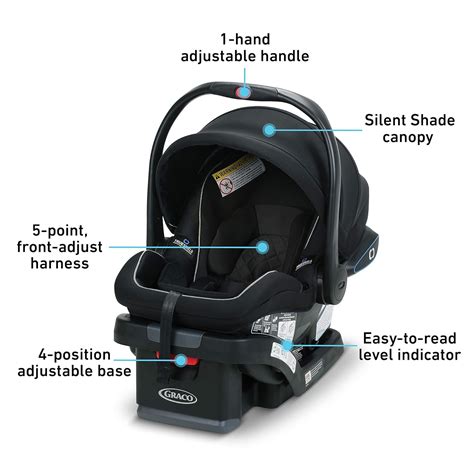 Graco SnugRide SnugLock 35 LX Infant Car Seat, Baby Car Seat Featuring ...