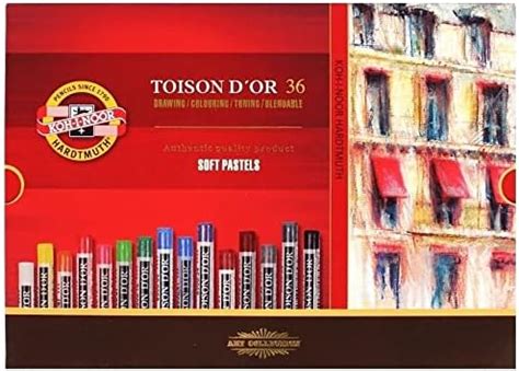 Koh-I-Noor : Toison d'Or : Soft Pastels : Set of 36 : Amazon.in: Home ...