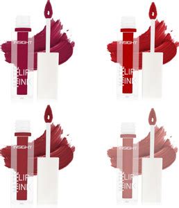 Insight Cosmetics Matte Lip ink (LG43-11,15,19,23) Pack of 4 - Price in ...