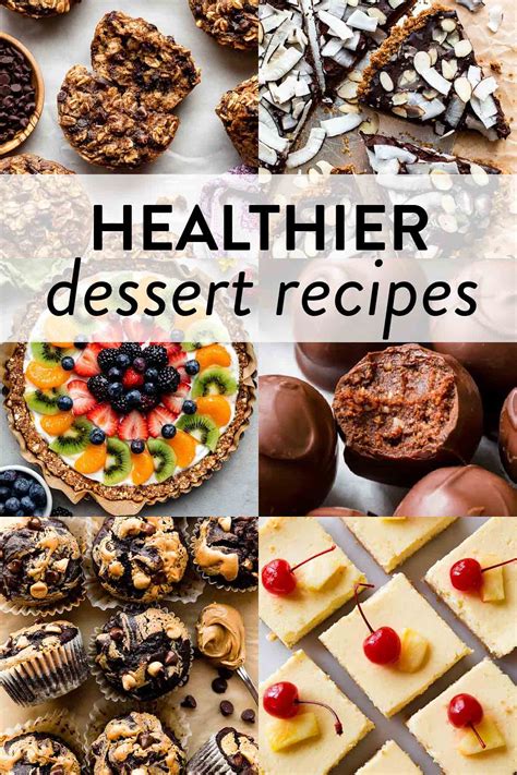 Healthy Dessert Recipes With Nutrition Facts