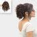Clip-In Faux Bun | Curly Hair Bun