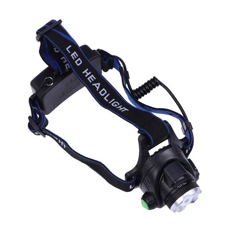 LED Recharge Sensor Control High Light Headlight Fishing Headlight ...