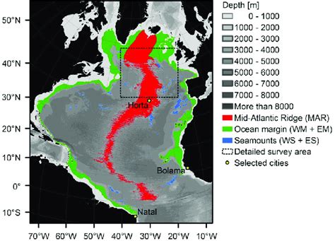 Ocean Depth Map 的图像结果