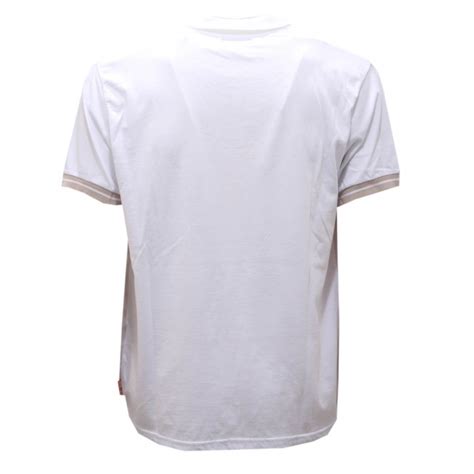 1318AH polo uomo BOB beige/off white cotton polo shirt man