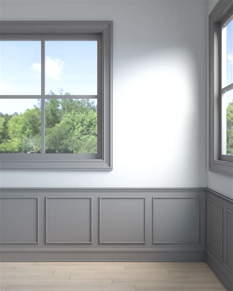 Light Grey Walls And Dark Grey Trim at Jake Burdekin blog