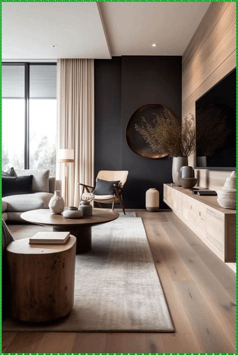 64 Japandi Interior Design Living