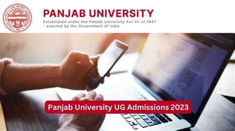 Panjab University UG Admissions 2023 Last Date Extended, Check Details ...