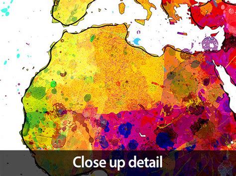 Watercolour World Map 的图像结果